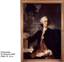 George Desmarées (1697-1776) Moses Wolff, ca.1750, 133x92cm Nat.Mus.Warschau aus Asmus'schem Familienbesitz