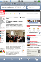 Sud Ouest / Mai 2011