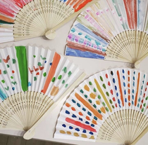 扇子の絵付け(あのぐセット)300円