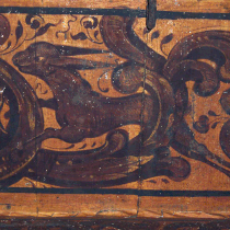 Görlitz, Biblisches Haus, Detail aus der Deckenmalerei nach der Retusche