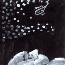 Tusche und Acryl | ink and acrylic color | 2009