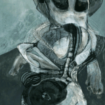 Pastellkreide und Acrylfarbe | pastell chalk and acrylic color | 2007