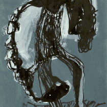 Edding und Acrylfarbe | marker and acrylic color | 2007