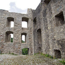 Innerhalb des Wohnturms