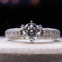 PT 1.0ct ダイヤリング  (セミオーダー)