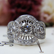PT 1.0ct ダイヤリング  (セミオーダー)