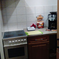 Die Küche in Pension Britta