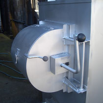 (1)　二重扉(定量投入装置）