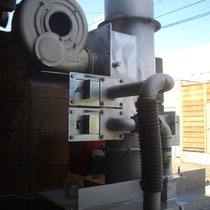 (3)　ブロア　(4)　サイクロン