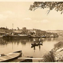 Der Ländeplatz - um 1940