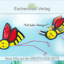 Bienen als Fingerfiguren. Zum Thema "Bienen schützen"