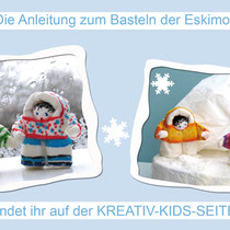 Püppchen zum Spielen aus Papiertaschentücher