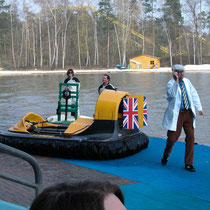 Mit dem deutschen Bundesteam der Wasserskiläufer