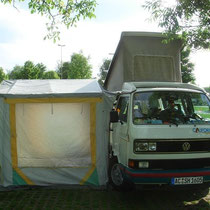 Unser Heim für die nächsten 3 Tage