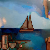 Nr 45- L'Horitzó" 60 x 90 cm 1200 eu