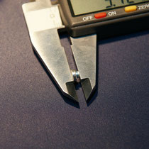 I6QON (c) With Heavy double sided embossing press make pure silver contact