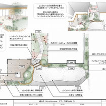 初回の提案資料。作業途中でプランの一部が変更したりしましたが、無事完成する事が出来ました。