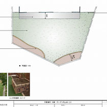 提案資料、お庭の芝貼り（省管理型高麗芝）と花壇の作成、物置の移設をご依頼頂きました。