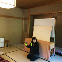 手袋人形「かぼちゃ」竹内さん