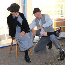 Komiker Gottfried und Elise aus dem Emmental, Kanton Bern, aus unserem Komikerprogramm