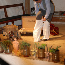  Auftritt in der Caci Mühle April 2016 mit den Komikern Gottfried und Elise