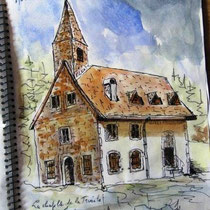 * 739- La chapelle de la Trinité, 25 x 35
