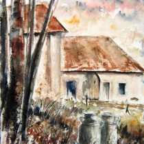 743- Une ferme sur les Hauts des Vosges