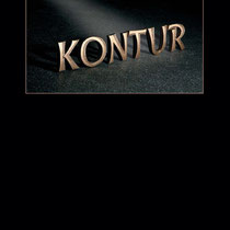 Schrift Kontur