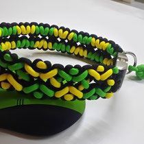 "Double Crooked River Bar" in schwarz / canary yellow / neon green