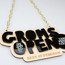 Medaillen für Gewinner "Groms Open" - Vans Penken Park