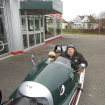 Morgan 3-Wheeler von vorne
