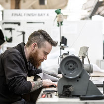 Morgan Motor Company Nähwerkstatt