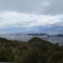 Aussicht über Quito