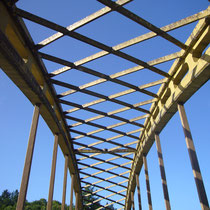 Détail de la structure du Pont du Dognon - Le Châtenet-en-Dognon