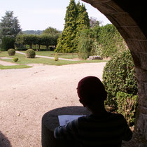 RDV aux jardins - Parc Jane Limousin - Châteauneuf-la-Forêt - Avec les scolaires (reconstitution du jardin à la française) - 2012