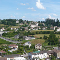 Viaduc portant le voie ferrée - Saint-Léonard-de-Noblat