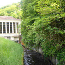 L'usine hydroélectrique de Bussy alimentait les 4 voies du réseau de tramway départemental - Bussy - Eymoutiers