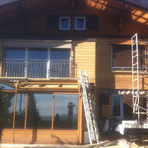 restauration de chalet