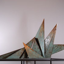 Patrizia Murazzano, Uomo, bronzo, 76x150x60 cm