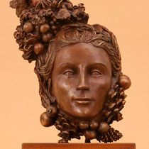 Johannes Genemans, Mangolita. Emozione autunnale, 2012, bronzo, h 40 cm
