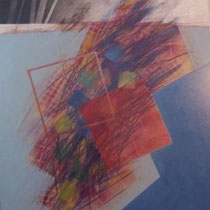 Salvatore Alessi, La trama del tempo, 2009 , tecnica mista, 60x72 cm