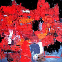 Ivo Stazio, Notturno, 2011, olio su tela, 40x50 cm