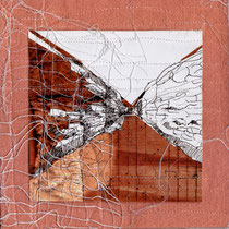Zane Kokina, Labirint IV, 2012, tecnica mista