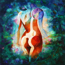 Michel Vallayer, Nue de dos