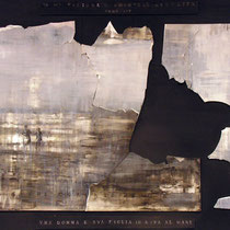 Simone Boscolo, Prima visione di Emanuele Gudester, 2009, tecnica mista (foto e acrilico su forex), 70 x 100 cm