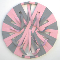 Marco Cressotti, Sedici, 2011, tecnica mista, diam. 90 cm