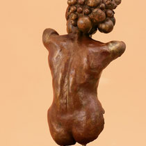 Johannes Genemans, Passionata. Espressione estiva, 2011, bornzo, h 60 cm