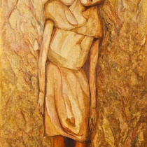 Marino Benigna, Soglia, 2011, olio su tela, 70x120 cm