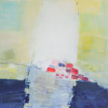 Lichtung, 80 x 80 cm
