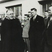 Opening van de kleedlokalen in 1949